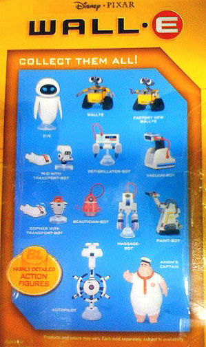Wall E Movie Toys